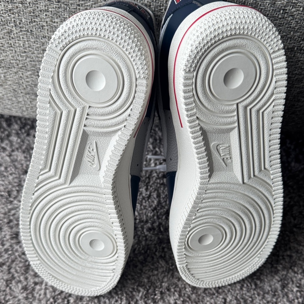 Nike Air Force 1 '07 SE - College Navy/White-Gray Women’s 8 Men’s 6.5 - Picture 11 of 11